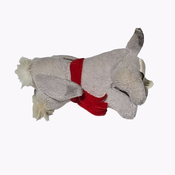 JRS Properties Scottie Dog 4 inch Mini Plush Scottish Terrier Schnauzer Toy - Picture 2 of 5